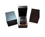 Raymond Weil Watch Box Presentation Black Cardboard Travel Case Display Empty