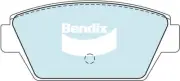 Bendix General CT Rear Brake Pad Set for Mitsubishi Lancer CD9A 4G63 Petrol 1992 (for: Mitsubishi)