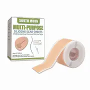 Silicone Scar Tape Silicone Scar Removal Sheets, Scar Tape for Surgical, Keloid, Burns, C-Section, Trauma, Silicone Tape for Scars