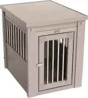 New Age Pet ecoFLEX Pet Crate/End Table, Medium, Grey