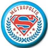 在飛比找蝦皮商城優惠-DC 超人 Superman(大都會) 英國進口徽章 胸針/
