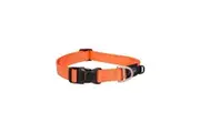 Rogz Orange Large 20mm Wide x 34cm to 56cm Classic Utility Collar for Dogs & Puppies