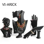 VI-ARICK樹脂模特首飾展示架耳環架子項鏈架戒指手鐲珠寶展示道具