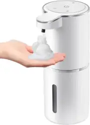 Automatic Foaming Soap Dispenser, Touchless Dispenser 400ml USB Rechargeable