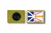 pins pin's flag national badge metal lapel hat canada newfoundland and labrador