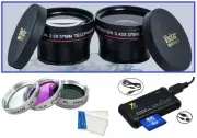7-Pc Super Saving HD Accessory Kit for Panasonic Lumix DMC-GF5X (All Color)