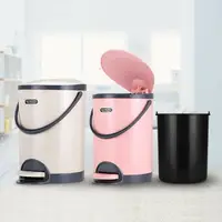在飛比找樂天市場購物網優惠-垃圾桶 家用客廳廚房臥室衛生間垃圾筒歐式創意 LQ5844