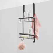 Over Door Shower Caddy - Black