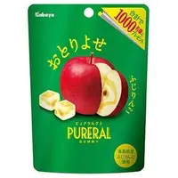 在飛比找DOKODEMO日本網路購物商城優惠-[DOKODEMO] Kabaya Pureral軟糖 蘋果