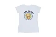 Guardians Of The Galaxy Womens/Ladies Groot Varsity Cotton T-Shirt (White) - UTBI22518