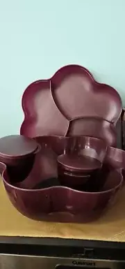 Tupperware Chip 'N Dip Set