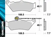 FOR BMW F 650 ST 2001 01 FRONT SINTERED BRAKE PADS BRAKING METAL