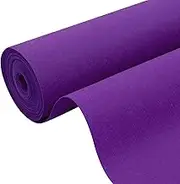 Aisle Runner Carpet, Purple Wedding Aisle Runner Carpet, Non-Slip Event Carpet 2mm Thickness Wear-Resistant Runway Runner Rug Roll for Wedding Parties Church Outdoor Beach Decoration