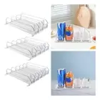 Self Pushing Organizer Fridge Can Dispenser Vending Machine Water Beverage Glide