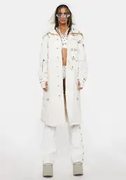 [DARKER WAVS] Compression Unisex Convertible Fleece Parka Jacket