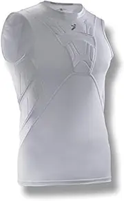 [Storelli] BodyShield Sleeveless Undershirt | Protective Soccer Base Layer | Lightweight Compression Top