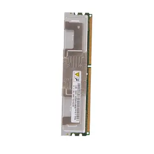 英特爾 Ddr2 4GB Ram 內存 667Mhz PC2 5300F 240 針 1.8V FB DIMM 帶冷卻背