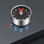 60-Minute Kitchen Timer Magnetic Mechanical Visual Timer for Cooking (black) AU