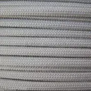 Silver Grey Paracord 100 Foot 550 lb Bracelet Camping Survival Kit Rope Cord