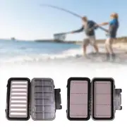 Fishing Tackle Case Waterproof Multiuse with Compartments Fishing Lures Box