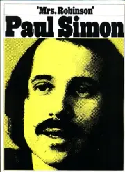 PAUL SIMON MRS. ROBINSON SHEET MUSIC PIANO/VOCAL/GUITAR/CHORDS 1968 RARE NEW