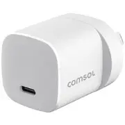Comsol USB-C Wall Charger 30W White