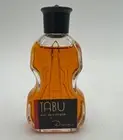 Vintage Dana Perfumes Tabu EAU DE COLOGNE .5 oz 15ml Violin Bottle Full NOS