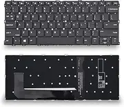 WFSZBP Keyboard with Backlit Replacement for EliteBook X360 1020 G2 1030 G2 1030 G3 1030 G4 904507-001 Series Laptop US Layout Without Pointer No Frame(Backlit)