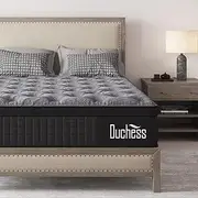 Duchess 34cm King Single Hybrid Mattress - A Comfortable Mattress Featuring Memory Foam and Pocket Springs with Pressure Relief, Breathable Design, and Reinforced Edge Support