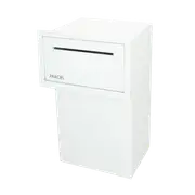 Sandleford 86cm White Matte Glenelg Parcel Letterbox