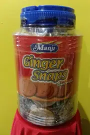 Manji Ginger Snaps Biscuits, 1kg