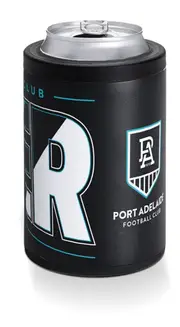 Port Adelaide Power AFL Insulated Stubby Holder Can Cooler