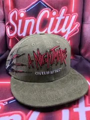 New Era Nightmare on Elm Street Freddy Krueger Corduroy 59FIFTY Fitted Hat 7 1/8