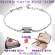 【CHARRIOL 夏利豪】Bracelet Forever Waves Charms永恆波浪吊墜手鍊銀款-加雙重贈品 C6(06-101-1139-15)