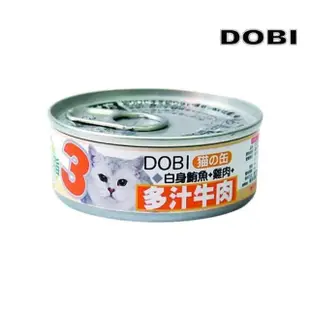 【DOBI 多比】小貓罐 80g*24罐組(副食 全齡貓)