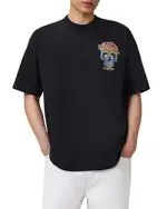 Allsaints Oversized Trance Logo Graphic Tee