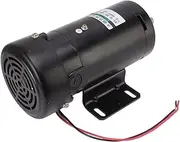 Jectse DC Permanent Magnet Motor, High Strength High Torsion Electric DC Motor 6 Vane/Wing Fan Stainless Steel Red Copper DC220V for Wrapping Machine (4500RPM)