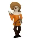 Scarecrow Wizard of Oz Felt Ornament Handmade Year Round