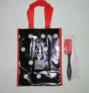 DINNER 4 TWO Mini 7.5" SPATULA + Reusable BAG Set* NEW