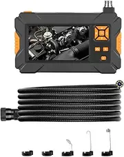 Marhynchus Waterproof 4.3in Tube Endoscope Snake Shaped Camera Tube Endoscope Industrial Pipeline Inspection (Snake Pipeline 1 Meter)
