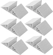 Pet Barrier Feet - Gate Balance Stabilizers, Fence Bottom Mounts | Versatile Support Legs For Wooden Gates, Anti-Tip Brackets For Pet Enclosures, Triangle Stable Standing Dog Panel Support