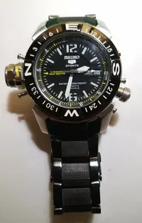 在飛比找Yahoo!奇摩拍賣優惠-Seiko map meter 5 sports 精工 5 