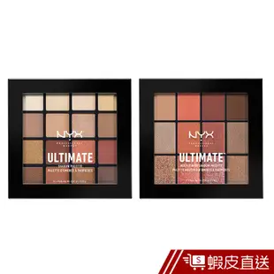 NYX 眼影盤 12色/16色眼影盤兩款可選 Warm Neutral/ WARM RUST 現貨 蝦皮直送