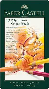 在飛比找誠品線上優惠-FABER-CASTELL 專家級12色油性色鉛筆