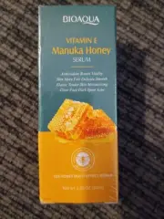 Bioaoua Manuka Honey W/ Vitamin E Serum. 30ml. FAST SHIPPING Via USPS