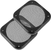 CHILDWEET 2pcs Subwoofer Grill Cover for Car Speakers Automotive Speaker Guard Stylish Protection for Car Audio Systems