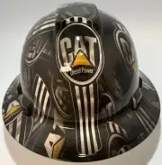 New Full Brim Hard Hat Custom Hydro Dipped CAT DIESEL POWER