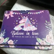 Unicorn Charm Bracelet Making Kit - Believe In Love Ages 6+ New Lot Of 2
