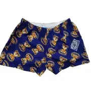 Vintage Paul Frank Womens Boxers, Lo Mein Tiger, Blue, Underwear, Boxer Shorts L