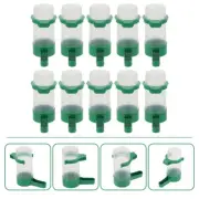 10 Pcs Automatic Drinking Fountain Bird Pet Feeder for Parakeets
